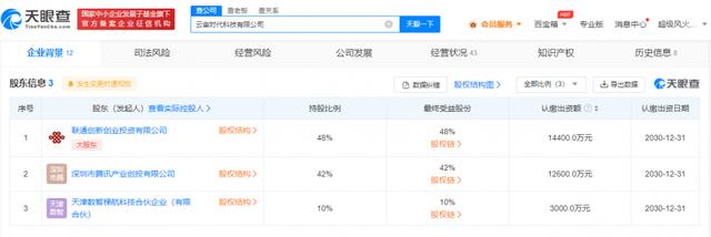 联通腾讯合营公司正式成立 云宙时代点亮数字经济新篇章